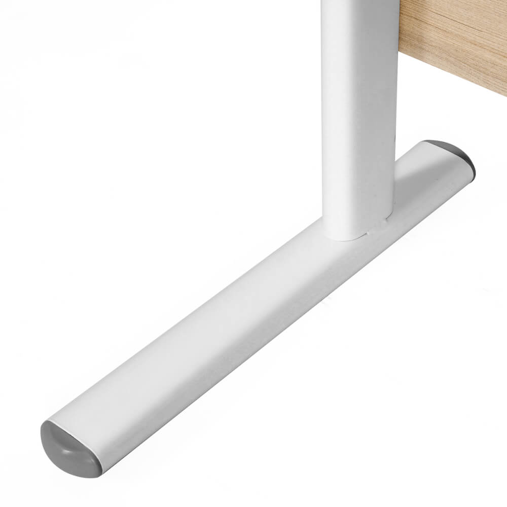 โต๊ะทำงานปรับระดับได้ InnHome รุ่น FlexiDesk 140 ซม. สีขาว_5